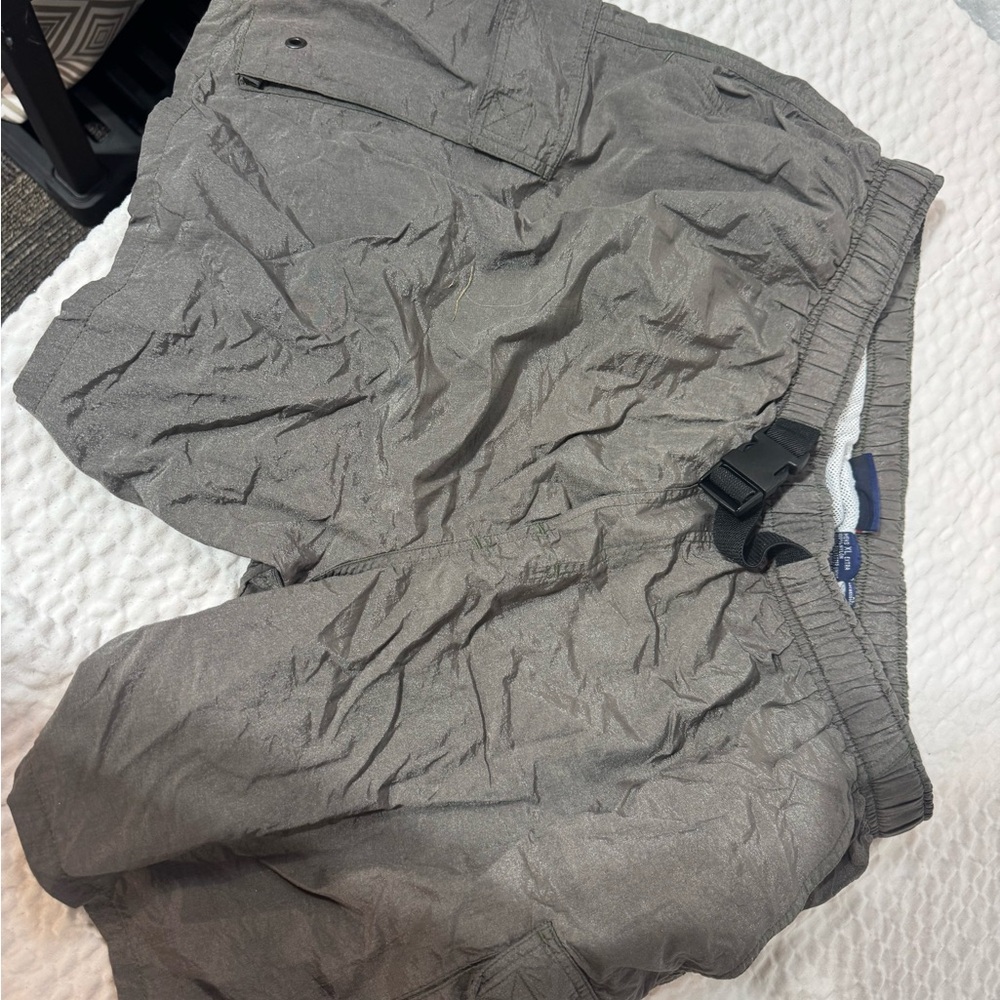 Catalina Gray Nylon Shorts